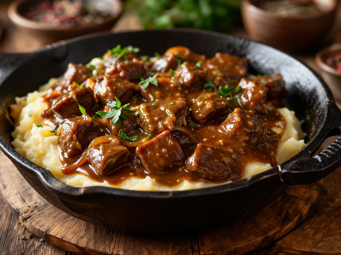 Best Beef Tips with Gravy Recipe – Tender, Easy & Full of Flavor